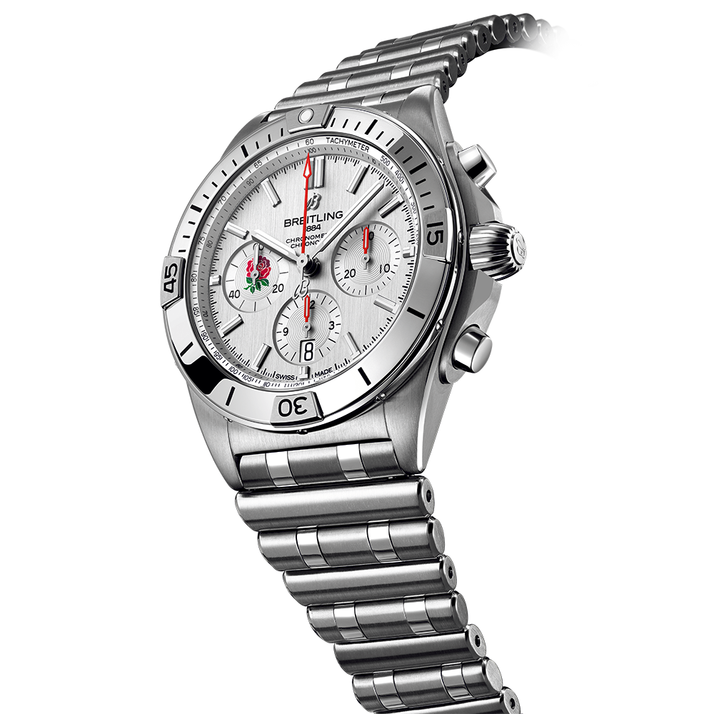 Breitling Chronomat B01 Six Nations England AB0134A71A1A1