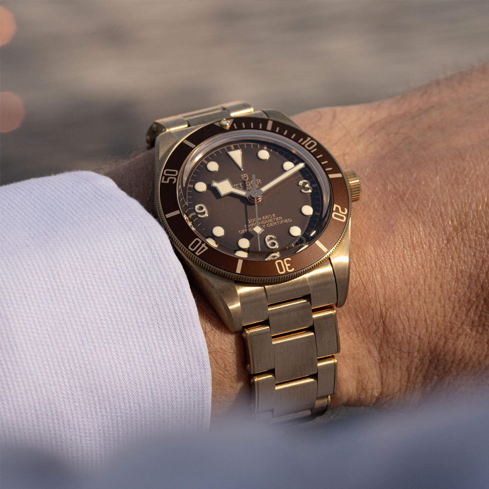 Tudor Bb58 Tudor Bronze Black Tudor Bb58 Small Wrist Bronze Bb58