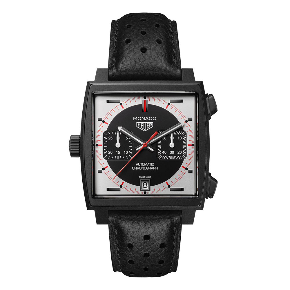 TAG Heuer Monaco Chronograph Stopwatch CAW218F.FC6356