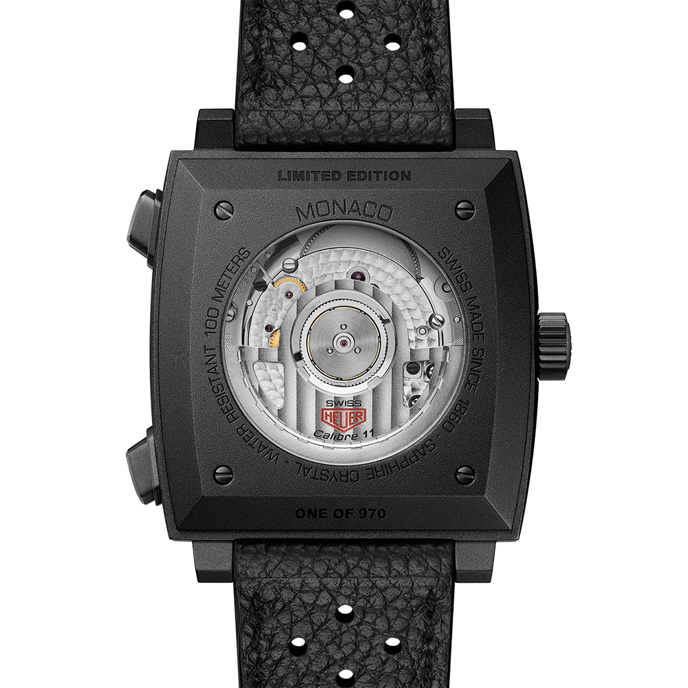 TAG Heuer Monaco Chronograph Stopwatch CAW218F.FC6356