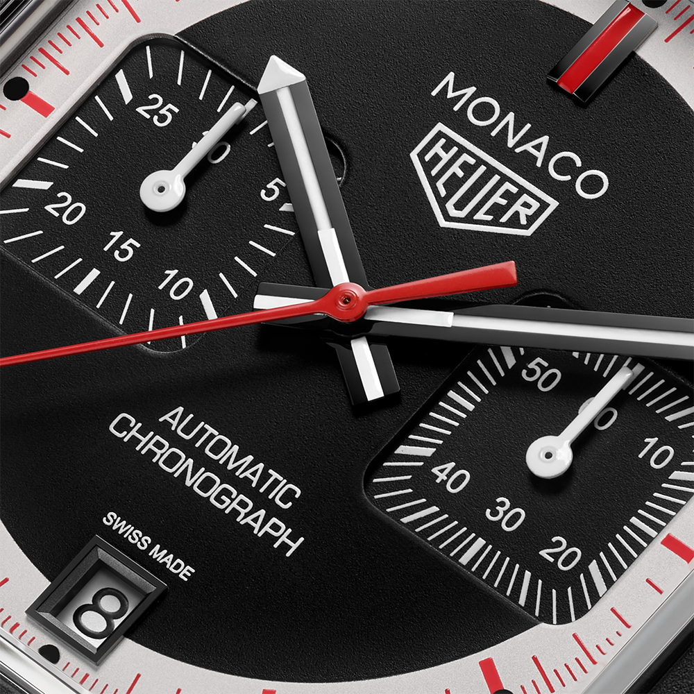 TAG Heuer Monaco Chronograph Stopwatch CAW218F.FC6356