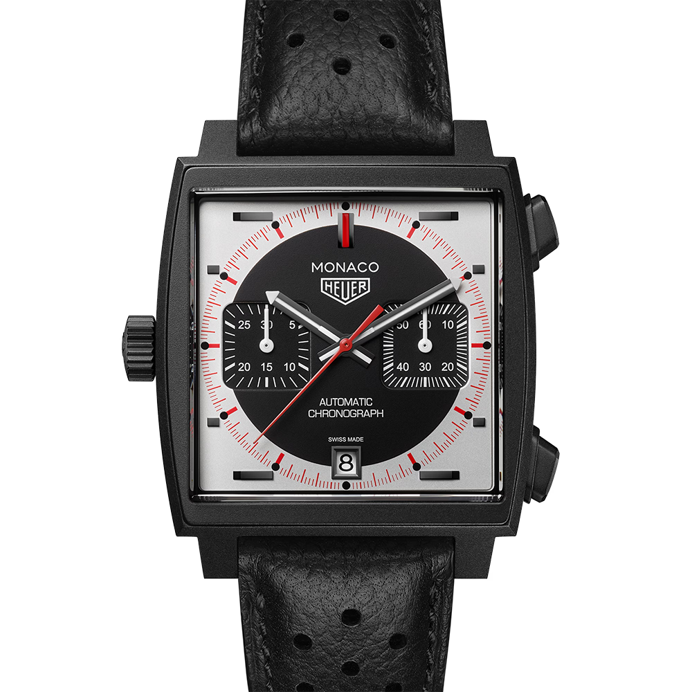 TAG Heuer Monaco Chronograph Stopwatch CAW218F.FC6356