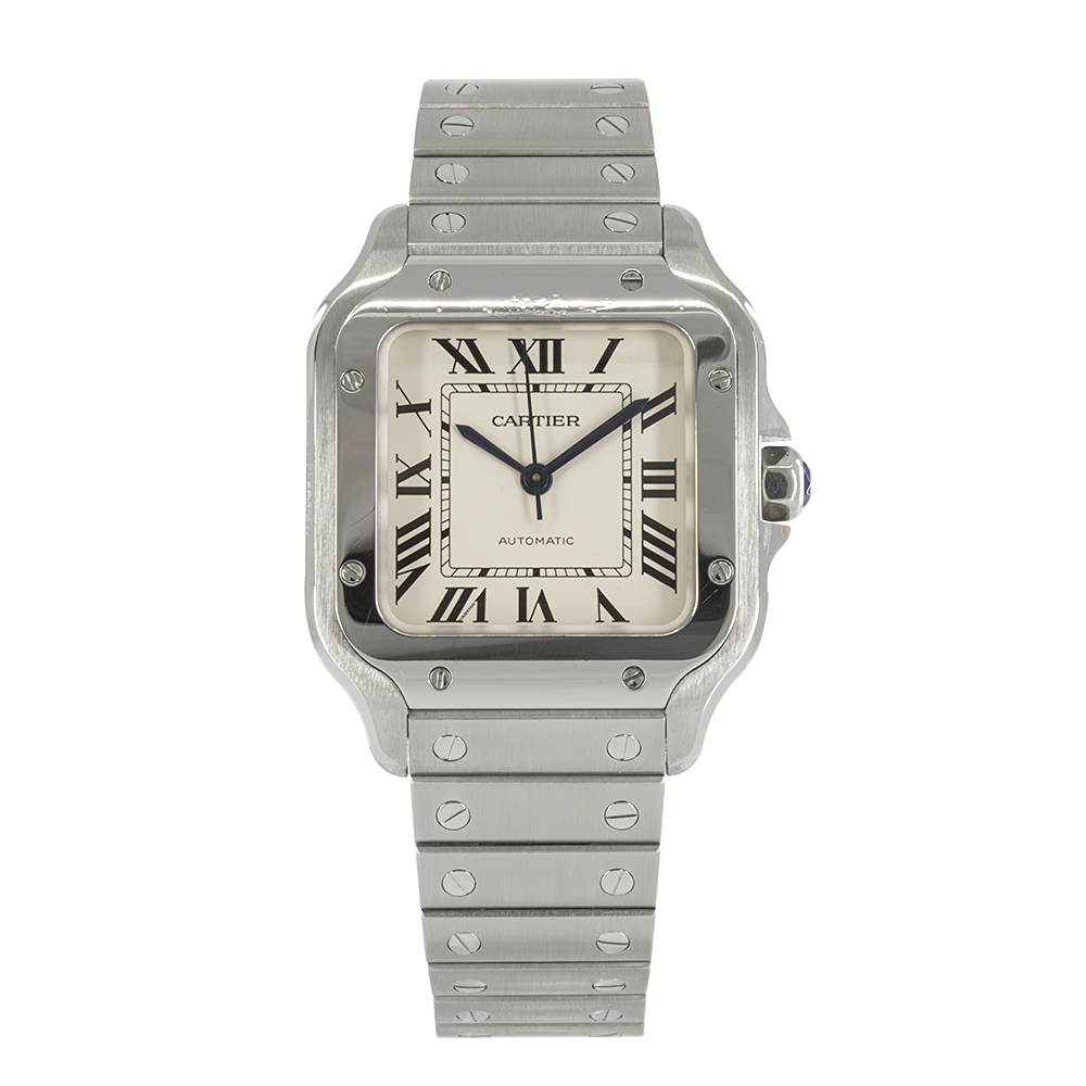 Pre-owned Cartier Santos 4075