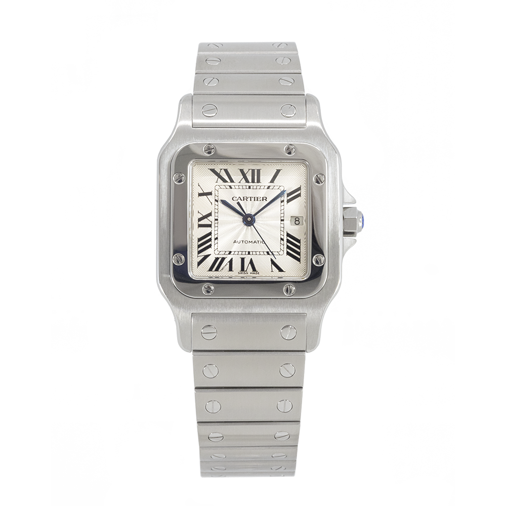 Pre-owned Ladies Cartier Santos Galbee W20055D6