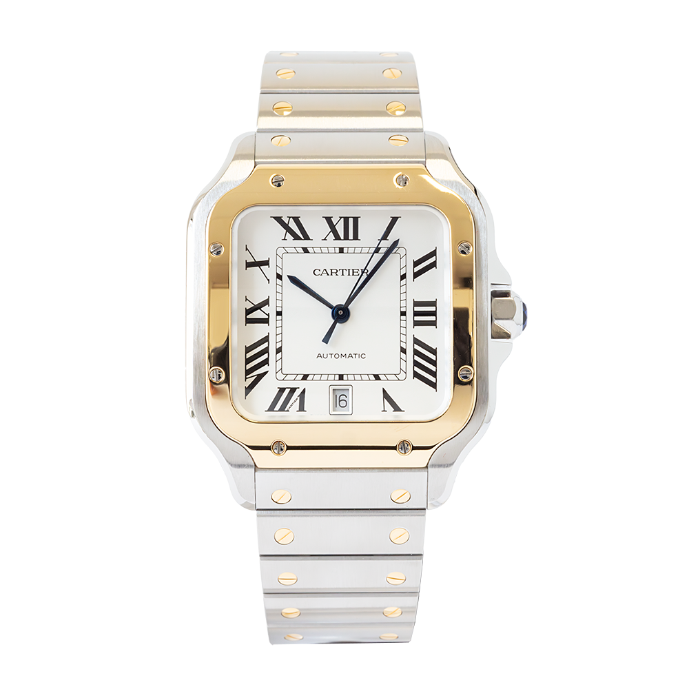 Pre-owned Gents CARTIER Santos W2SA0009