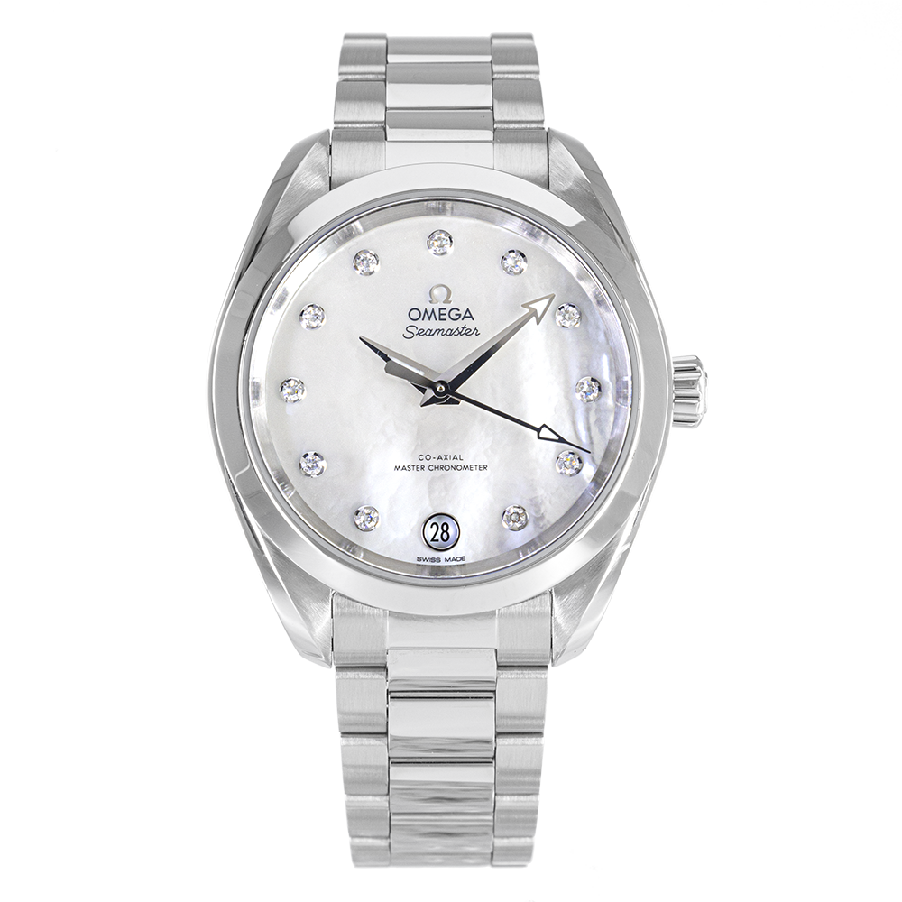 Pre-owned Ladies OMEGA Seamaster Aqua Terra 220.10.34.20.55.001