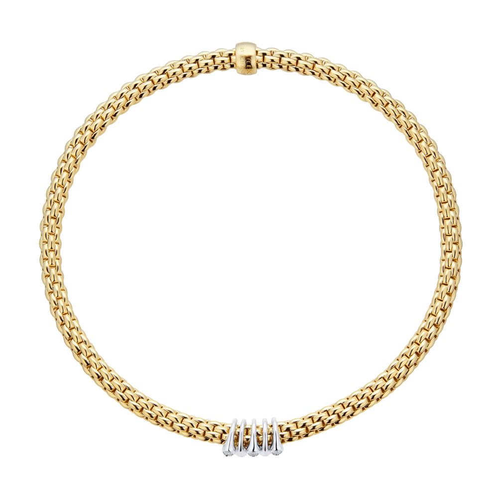 FOPE Prima Flex'it Bracelet With Diamonds