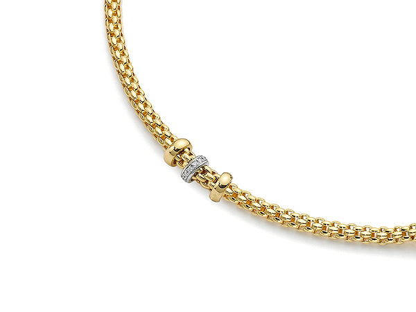 FOPE Flex'it Necklace with Diamonds