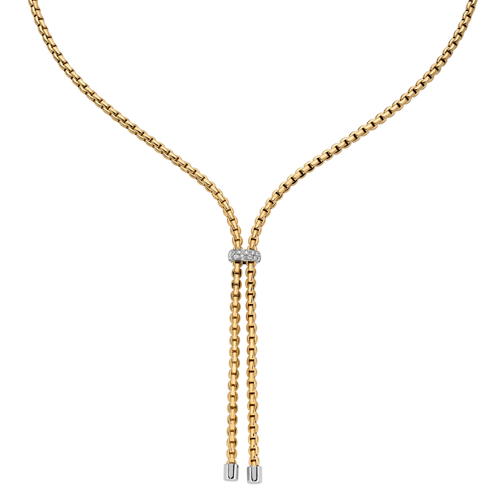 FOPE 18ct Diamond Set Necklace