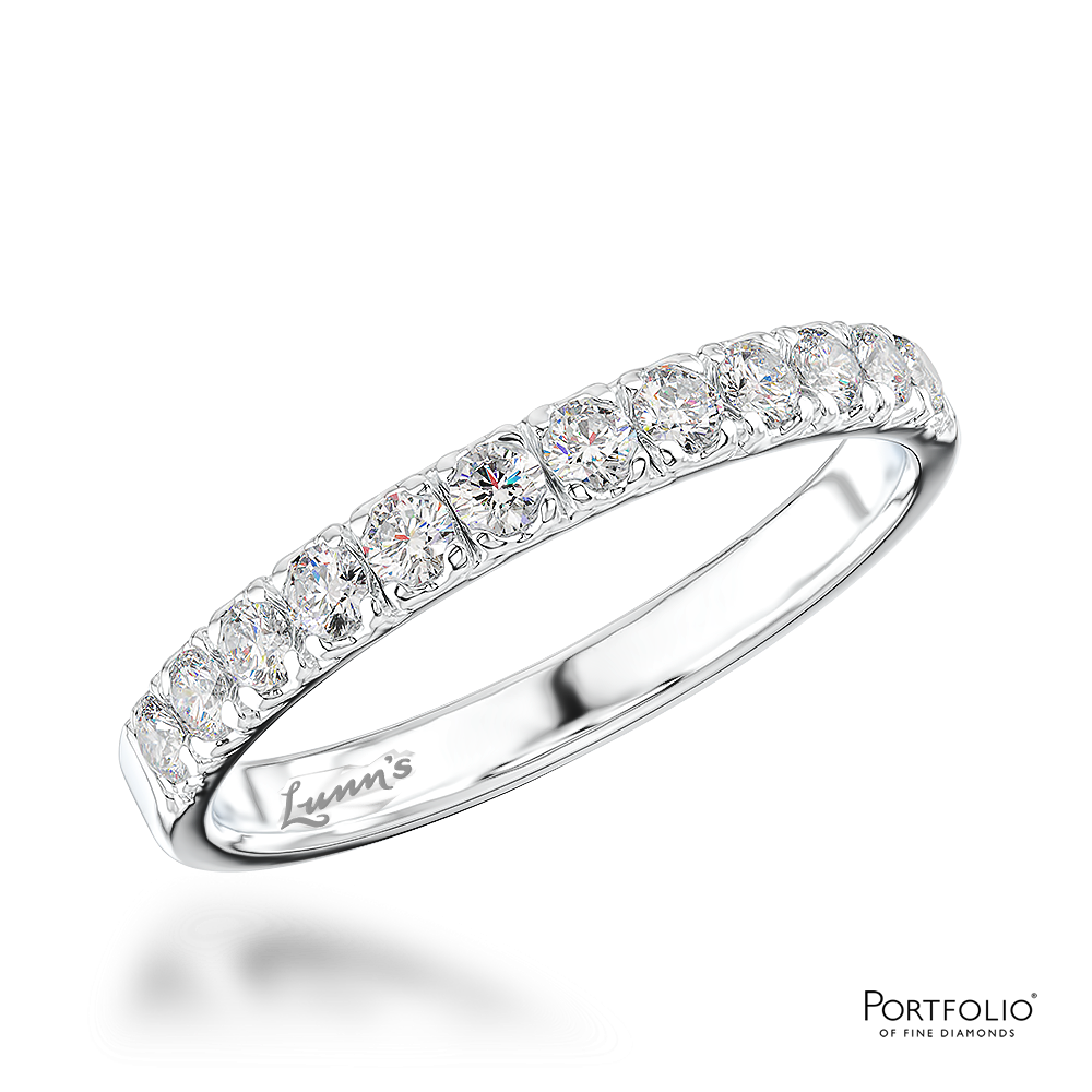 0.33ct Diamond Platinum Wedding Ring