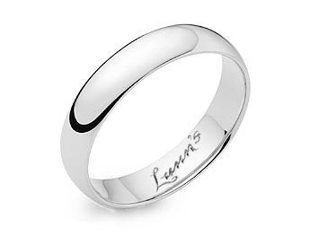 Platinum 5mm Wedding Ring