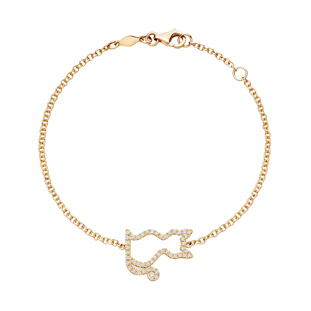 Kiki McDonough Memories Diamond Cat Bracelet