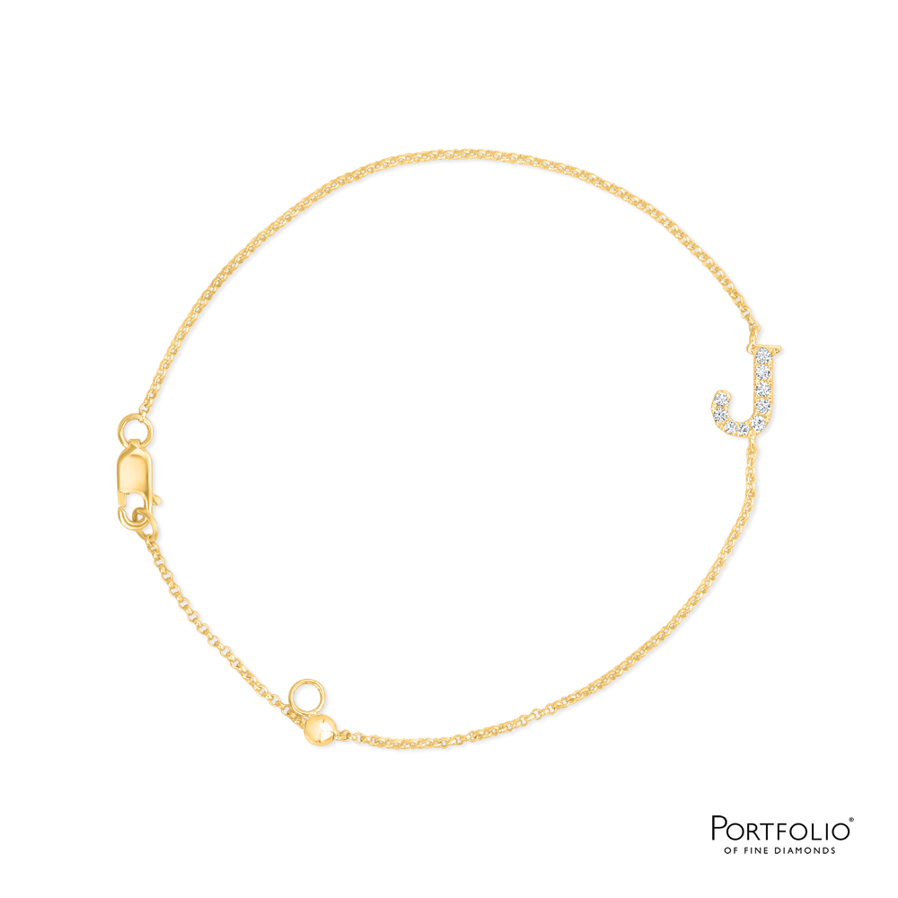 Love Letters J Bracelet