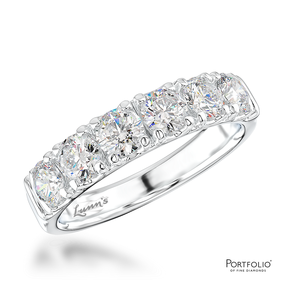 1.13ct Diamond Platinum Wedding Ring