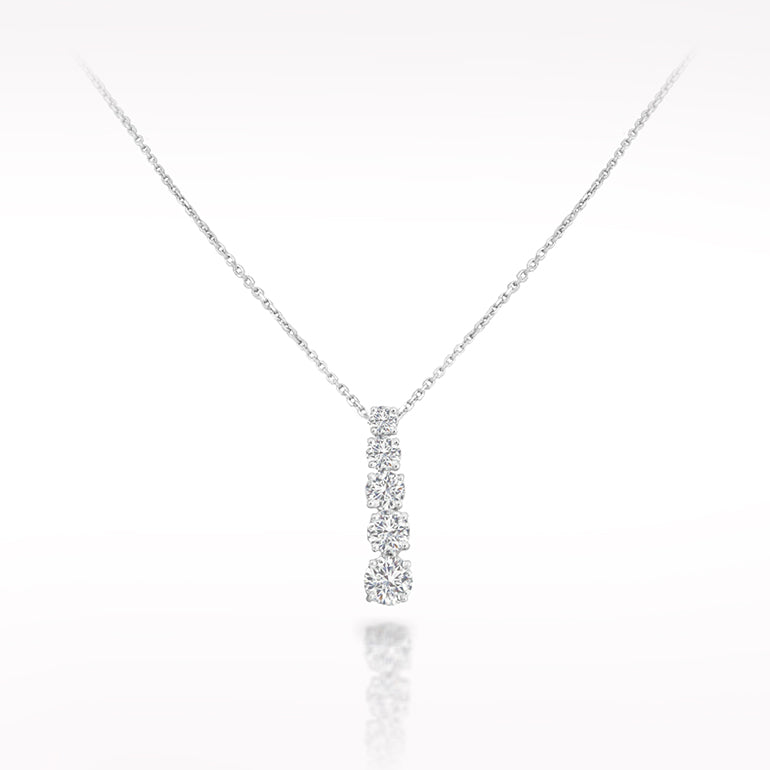 1.00ct Diamond Platinum Necklace