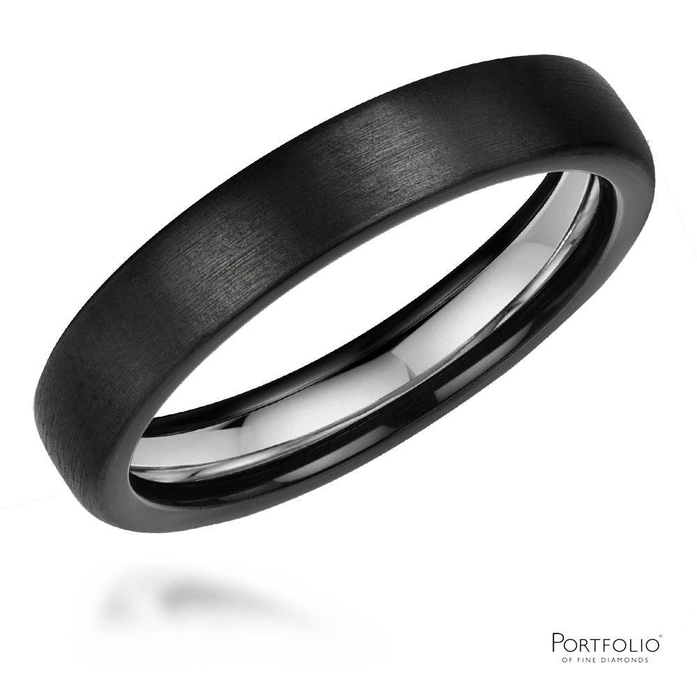 Zirconium 5mm Wedding Ring