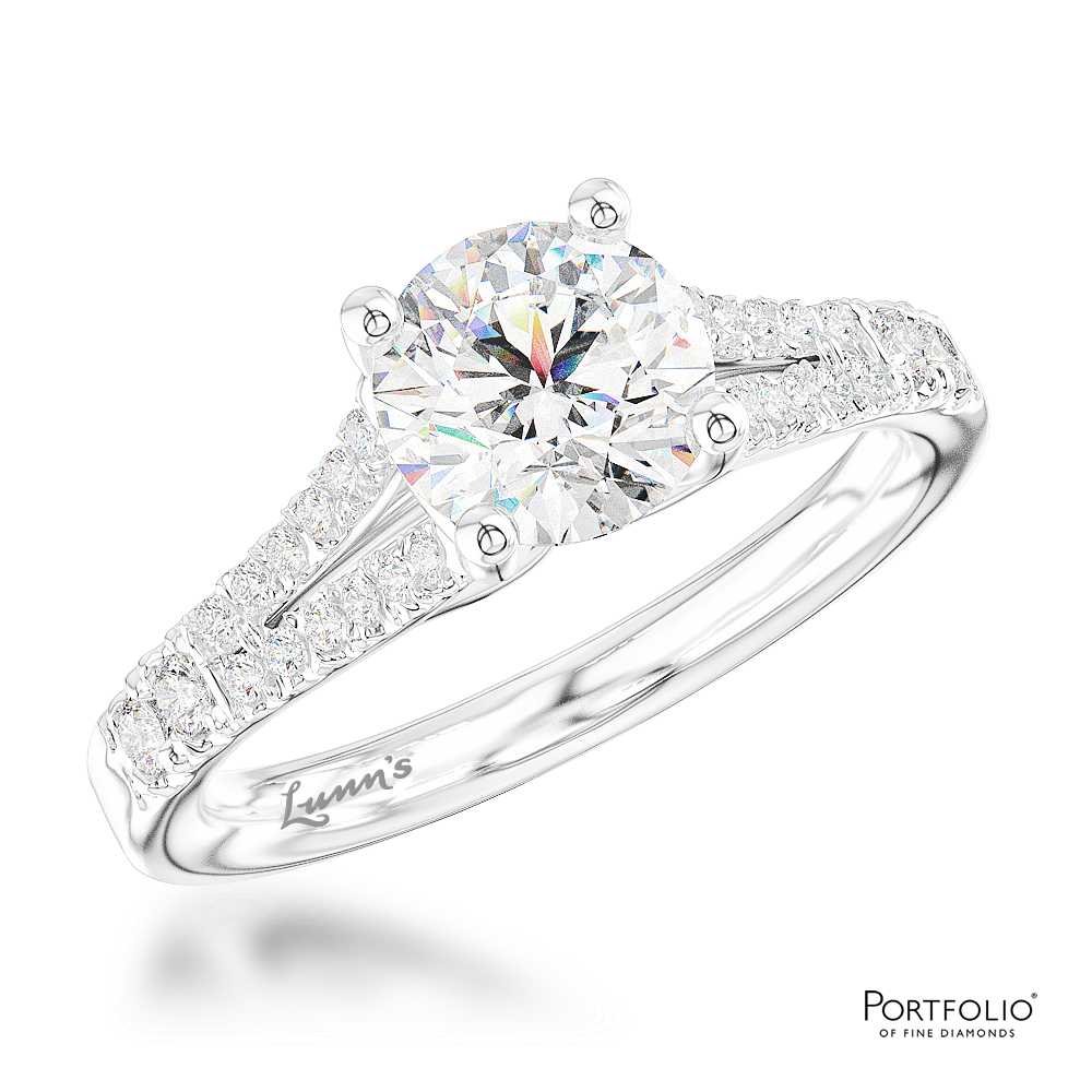 Solitaire 1.00ct G SI1 Diamond Platinum Ring