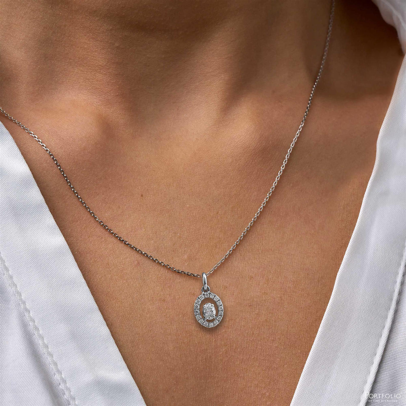 0.26ct Diamond Platinum Pendant