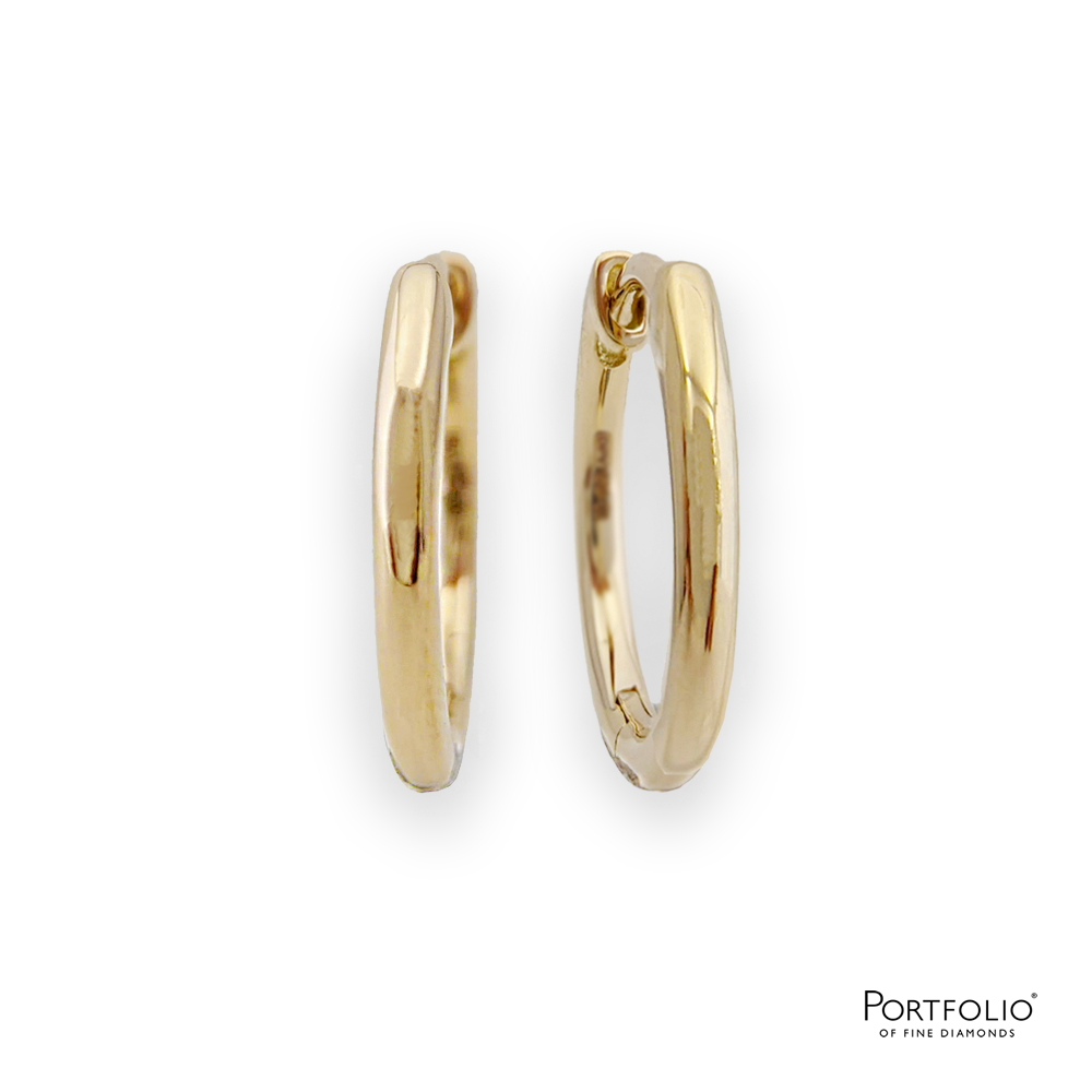 Yellow Gold Earrings