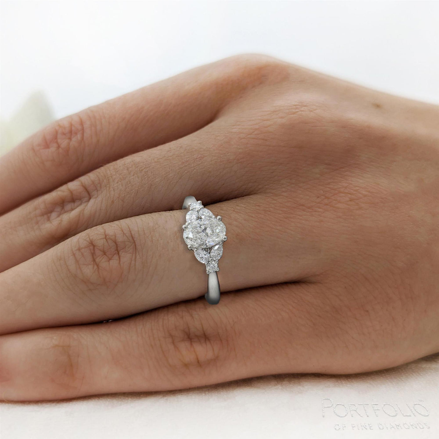 Solitaire 0.72ct G SI1 Diamond Platinum Ring