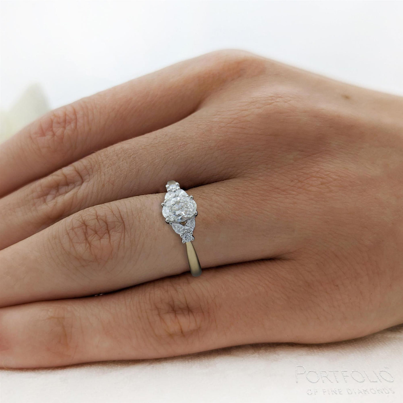 Solitaire 0.50ct F VS2 Diamond Yellow Gold/Platinum Ring