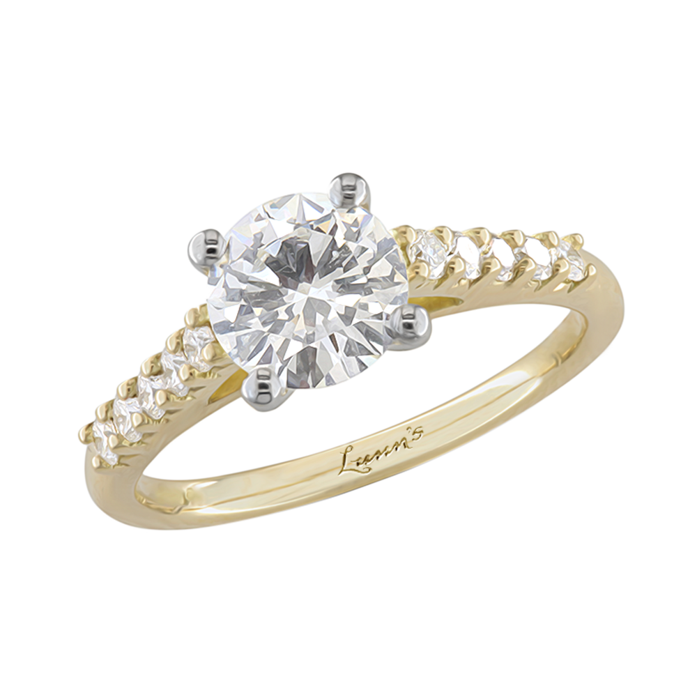 Pre-Owned Solitaire 1.00ct H SI2 Diamond Yellow Gold Ring – Lunn's ...