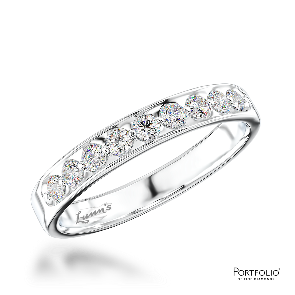 0.30ct Diamond Platinum Wedding Ring