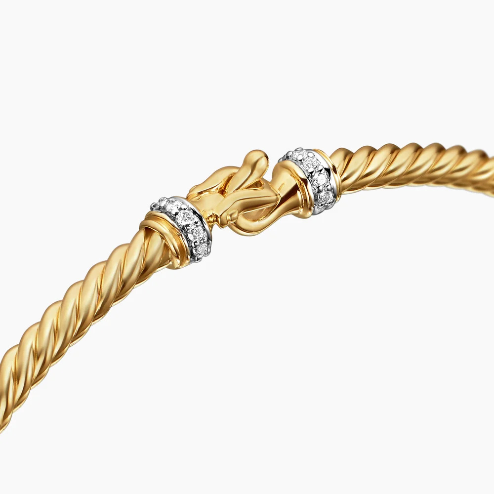 David Yurman Buckle Classic Cable Bracelet