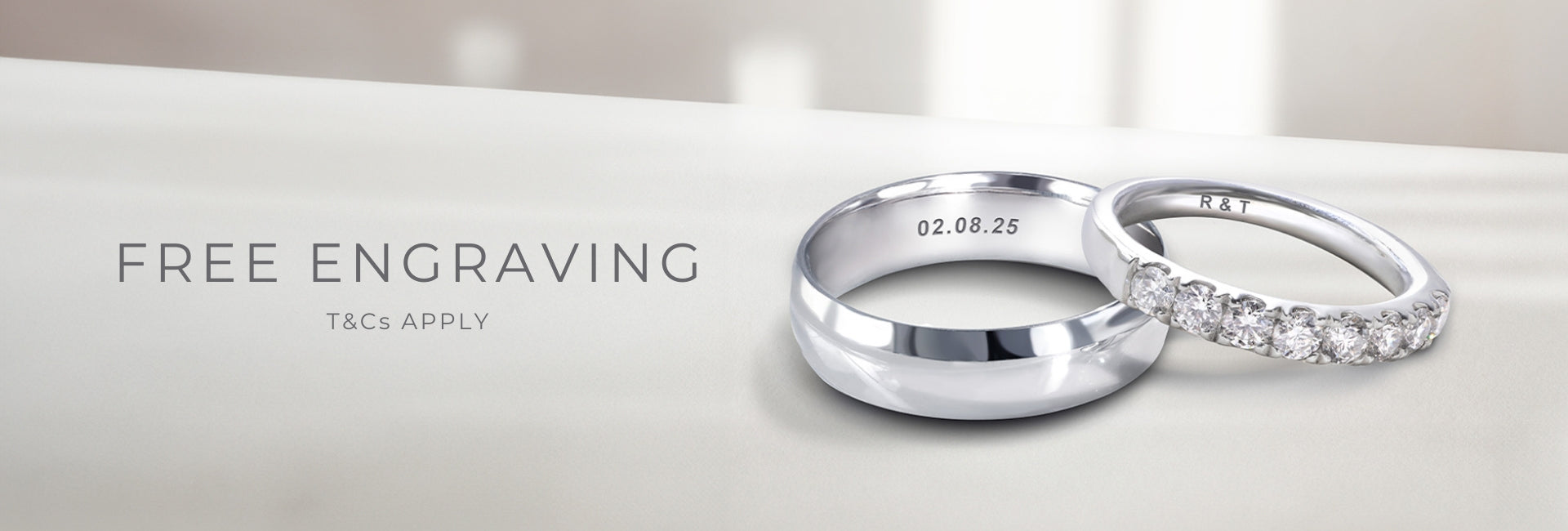 Engraving web banner