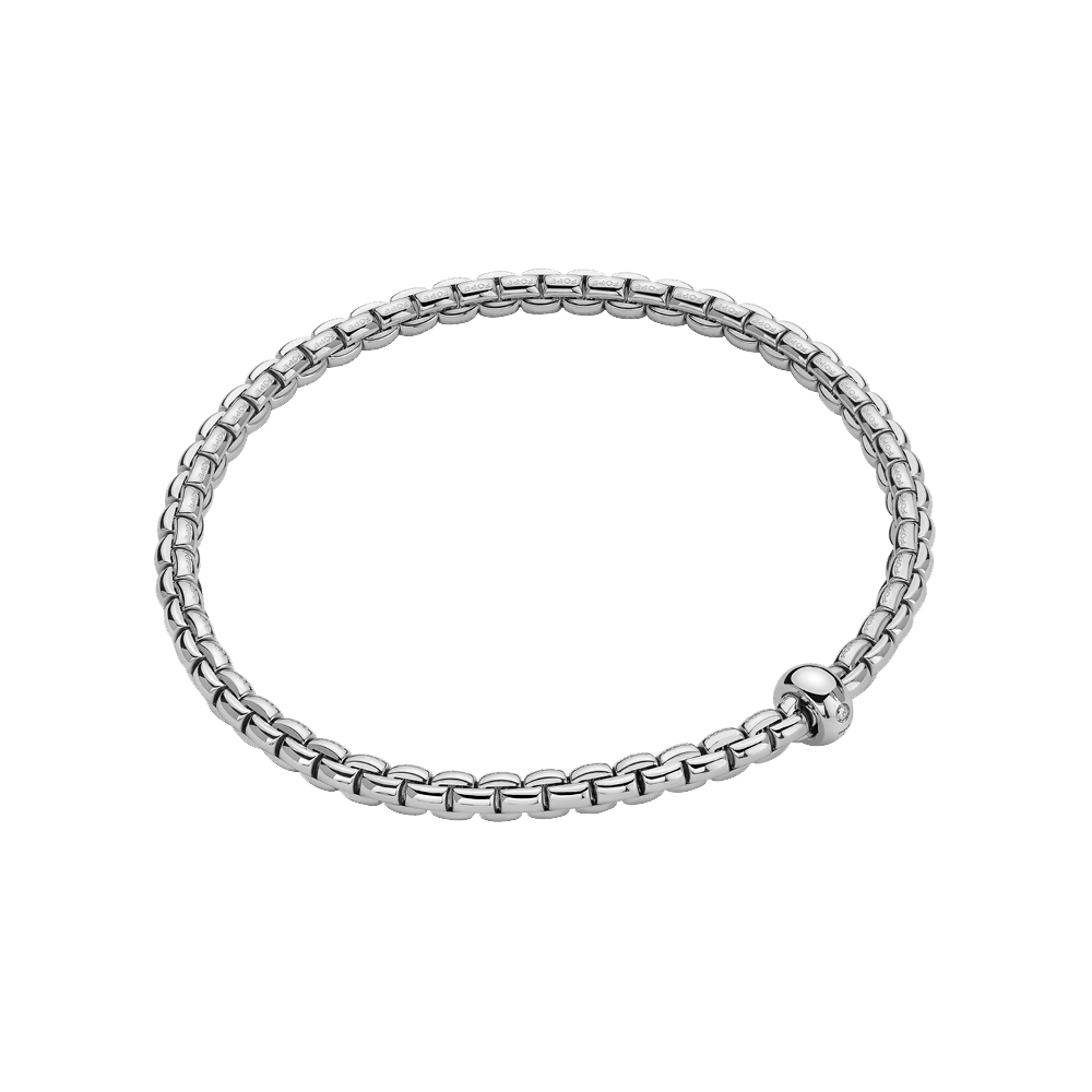 FOPE Eka Flex'it Bracelet with a Single Diamond