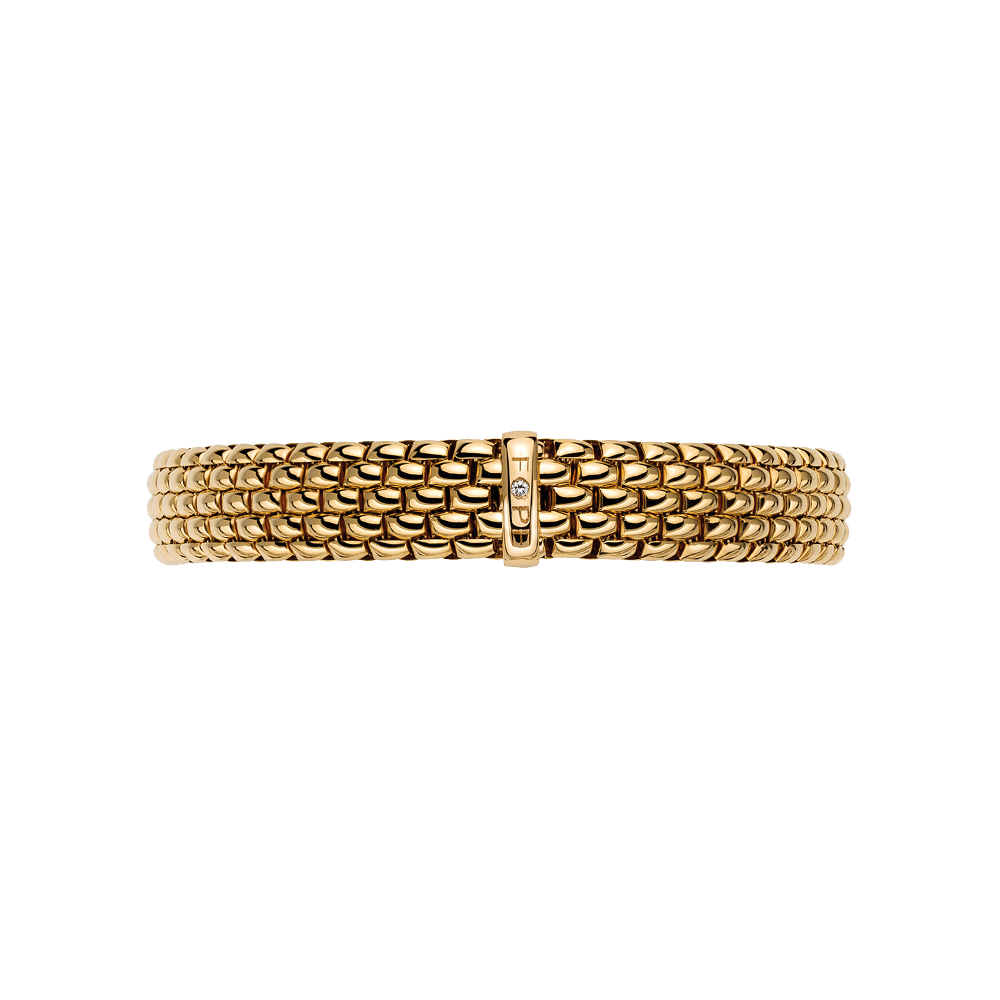 FOPE Panorama Flex'it Bracelet with a Single Diamond