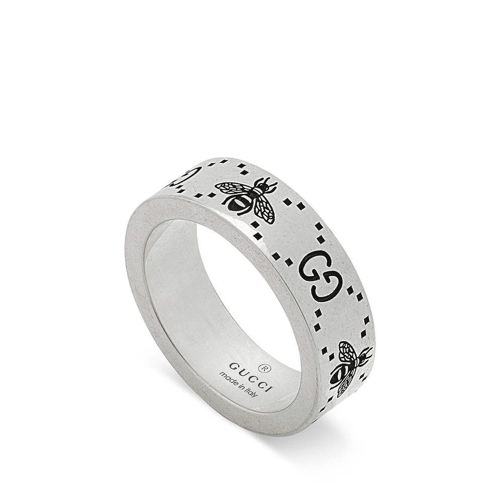 Gucci Signature Silver Ring Size 21 – Lunn