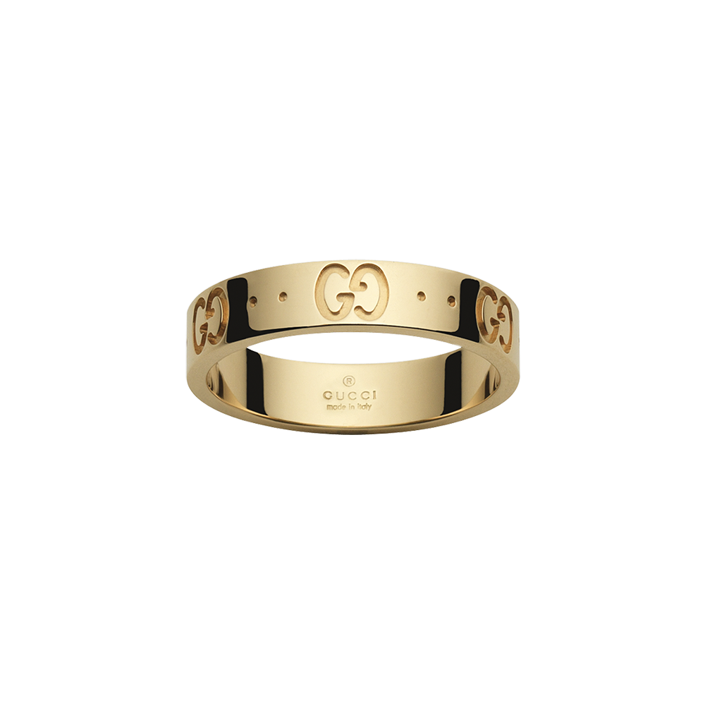 Gucci Icon 18ct Yellow Gold Thin Ring Size 11 – Lunn's Jewellers