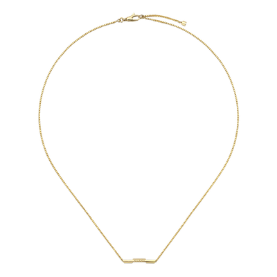 Gucci Link to Love 18ct Yellow Gold Necklace with Gucci Bar