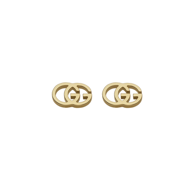 Gucci Tissue 18ct Yellow Gold Earrings