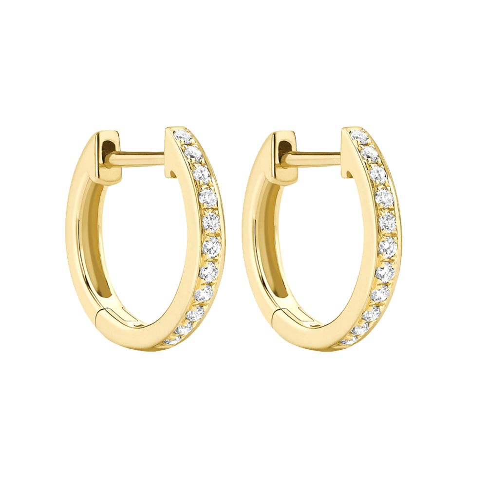 Kiki McDonough Classic Diamond Hoops – Lunn's Jewellers