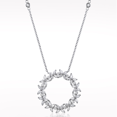 Kisses Necklace by Portfolio of Fine Diamonds