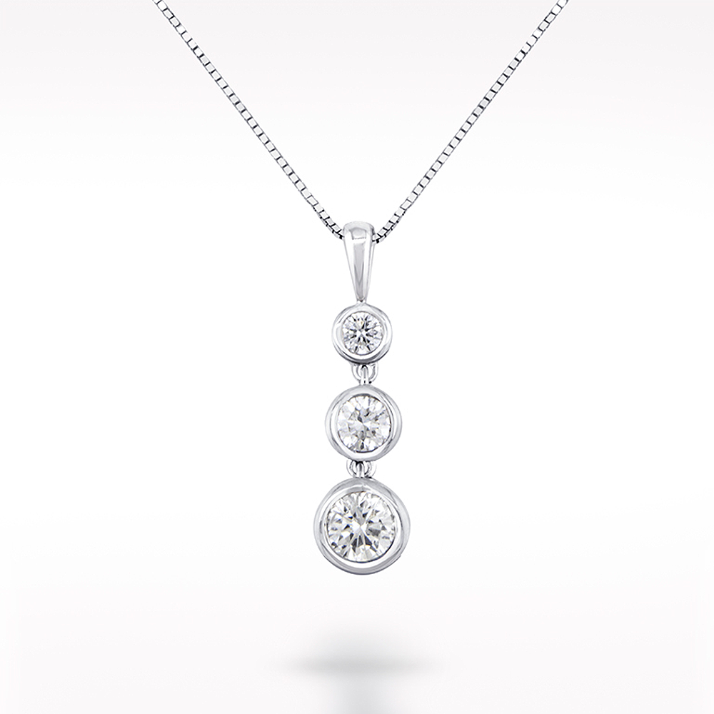 Love Diamonds Diamond White Gold Necklace – Lunn's Jewellers