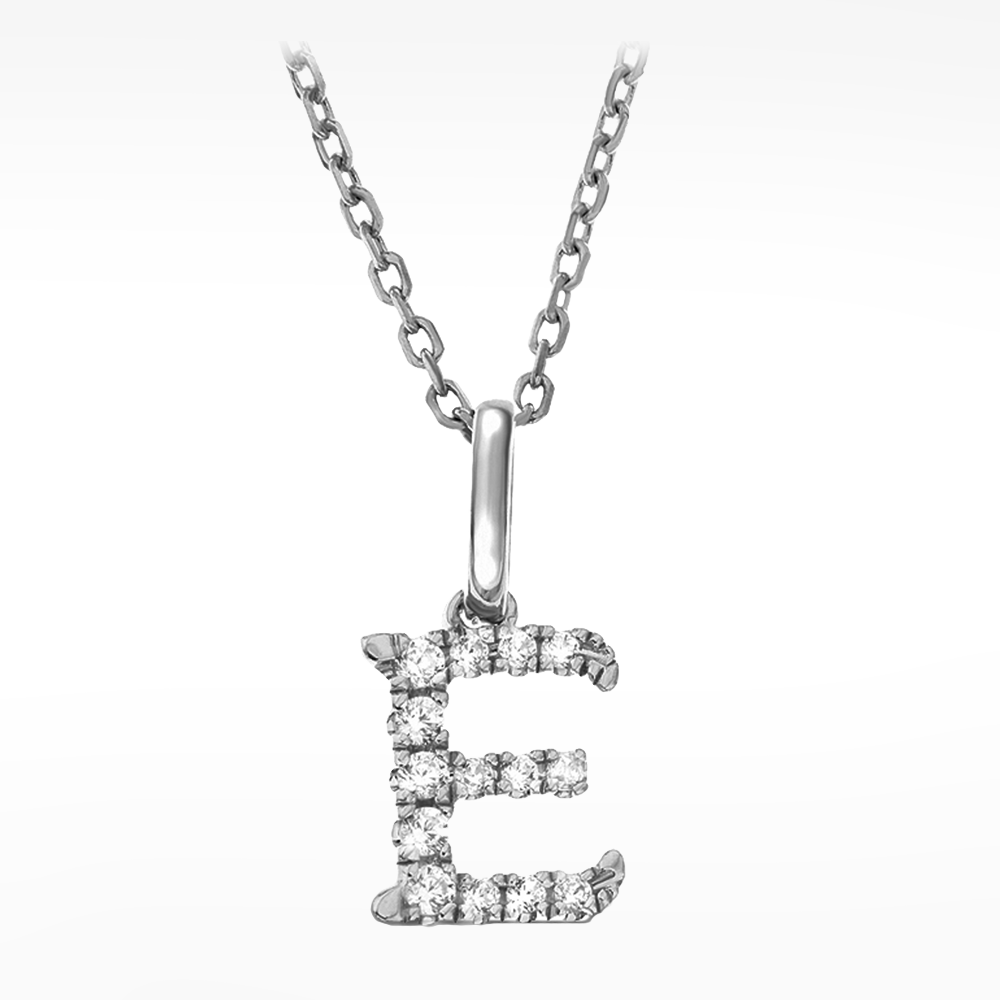 Love Letters E Necklace