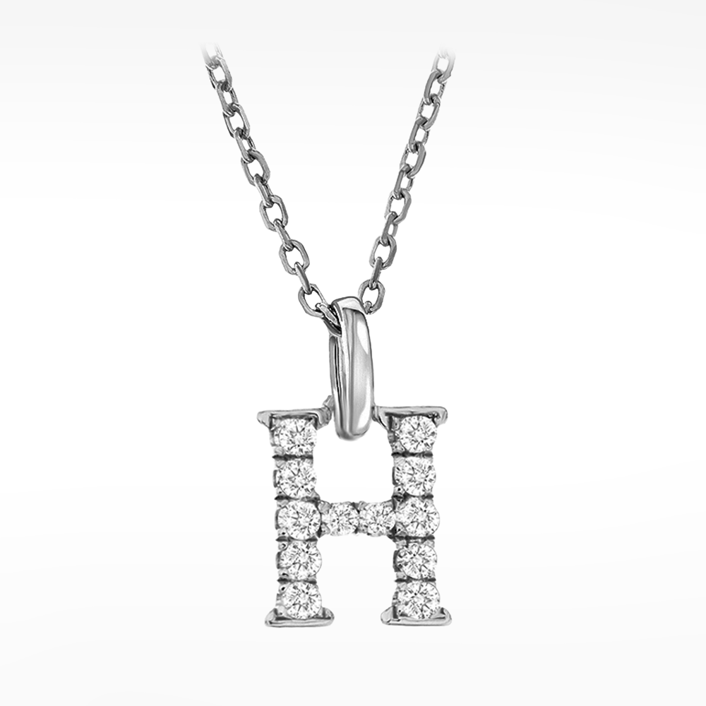 Love Letters H Necklace