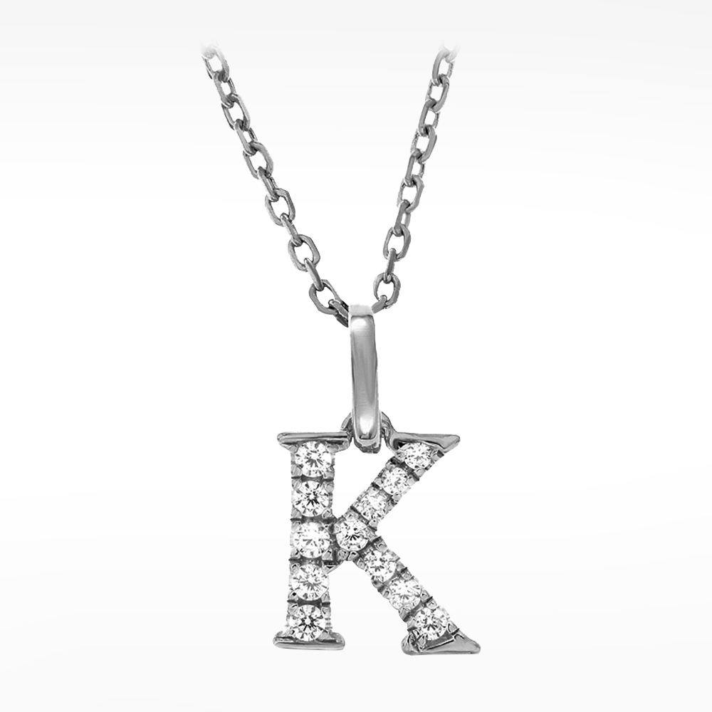Love Letters K Necklace