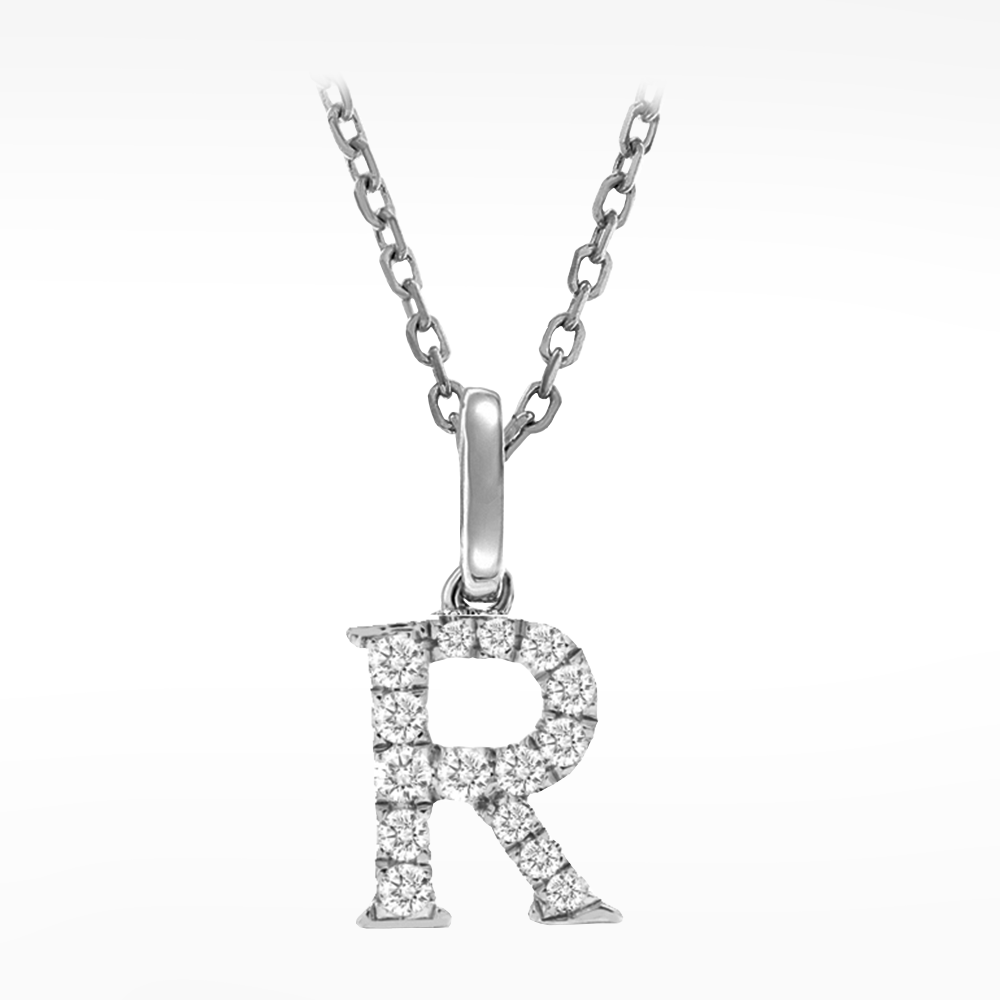 Love Letters R Necklace