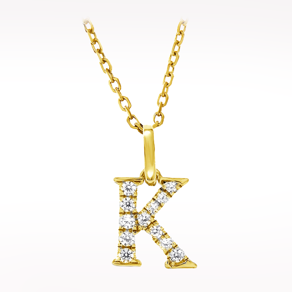 Love Letters K Necklace