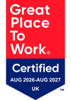 Great Place to Work 2026 Certification Badge