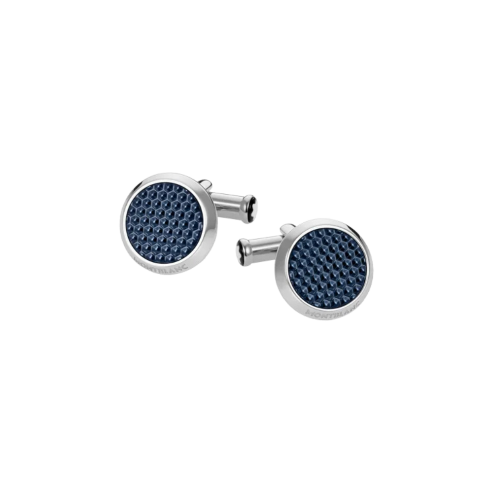 Meisterstück Cufflinks in Steel Lacquer