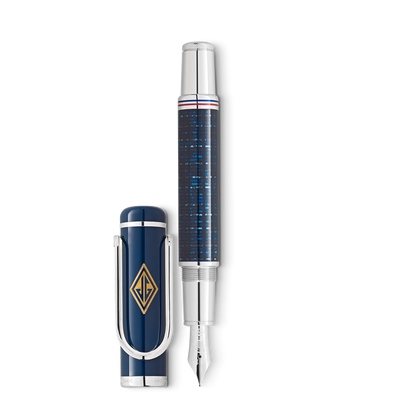 Montblanc Great Characters Homage to The Great Gatsby Special Edition Blue Fountain Pen