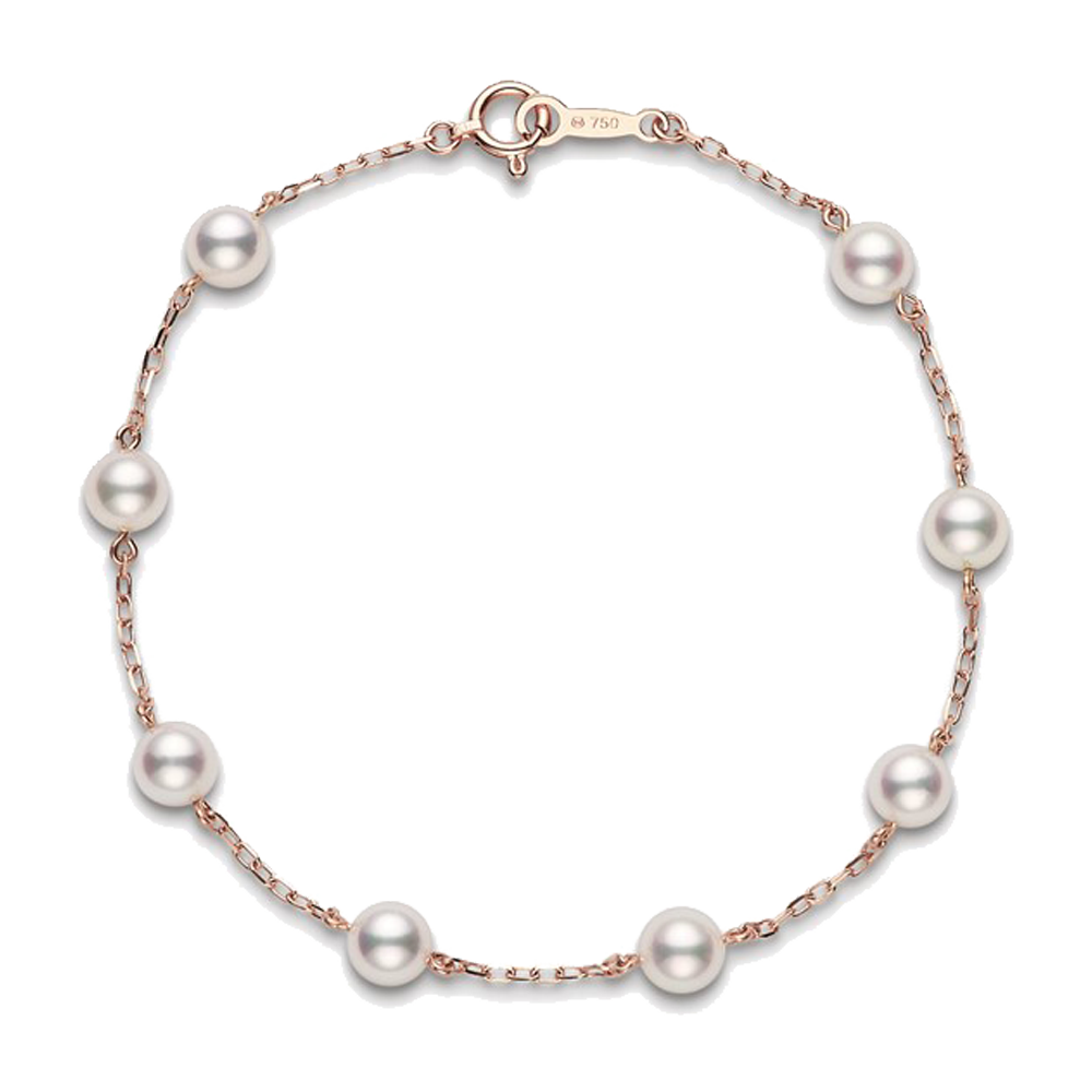 Mikimoto Pearl Chain Bracelet