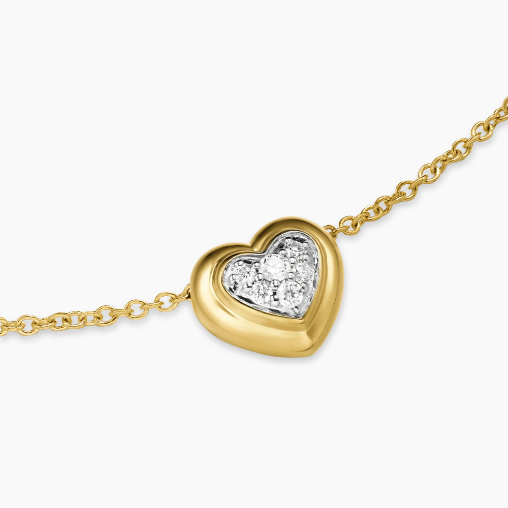 David Yurman Puffy Heart Pendant Necklace