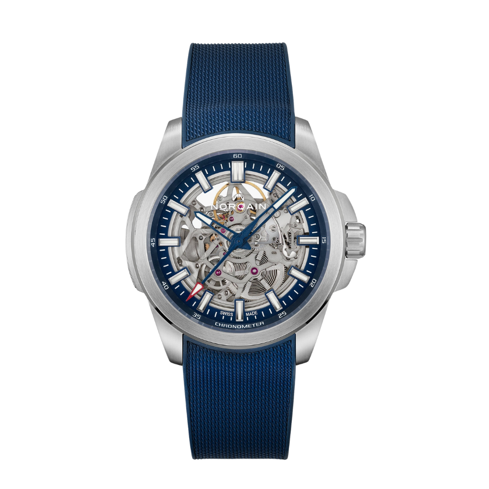 NORQAIN Independence Skeleton 42mm N3000.07S01.B02.R01