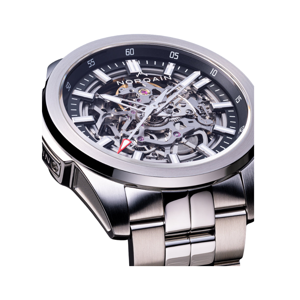 NORQAIN Independence Skeleton 42mm N3000.07S01.B01.S01